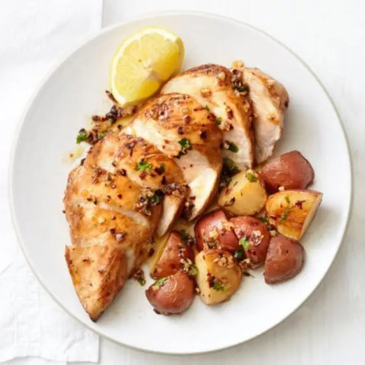 Herb Roasted Garlic Chicken