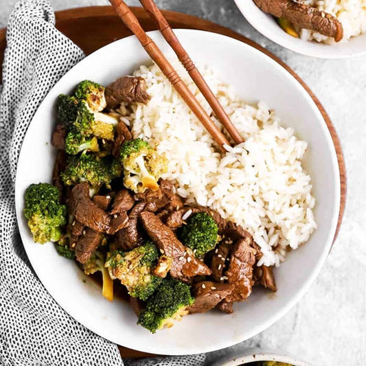 Ginger Garlic Beef & Broccoli